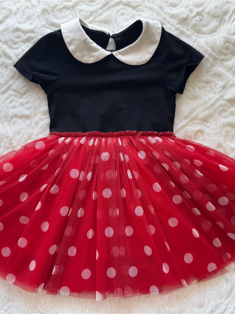 Taylor Joelle  Red Polka Dot Vacation Dress (inspired Minnie Mouse) size 3 - Picture 5 of 7